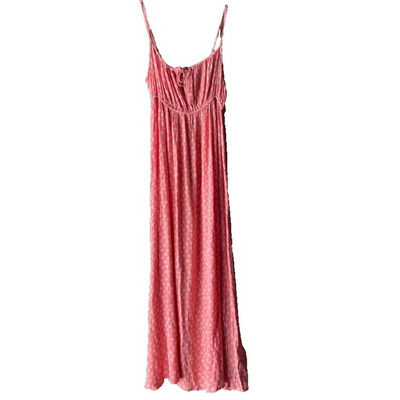 Billabong Peasant Boho Flowy Maxi Size S Coastal Beachwear Floral Festival Indie - Picture 1 of 8